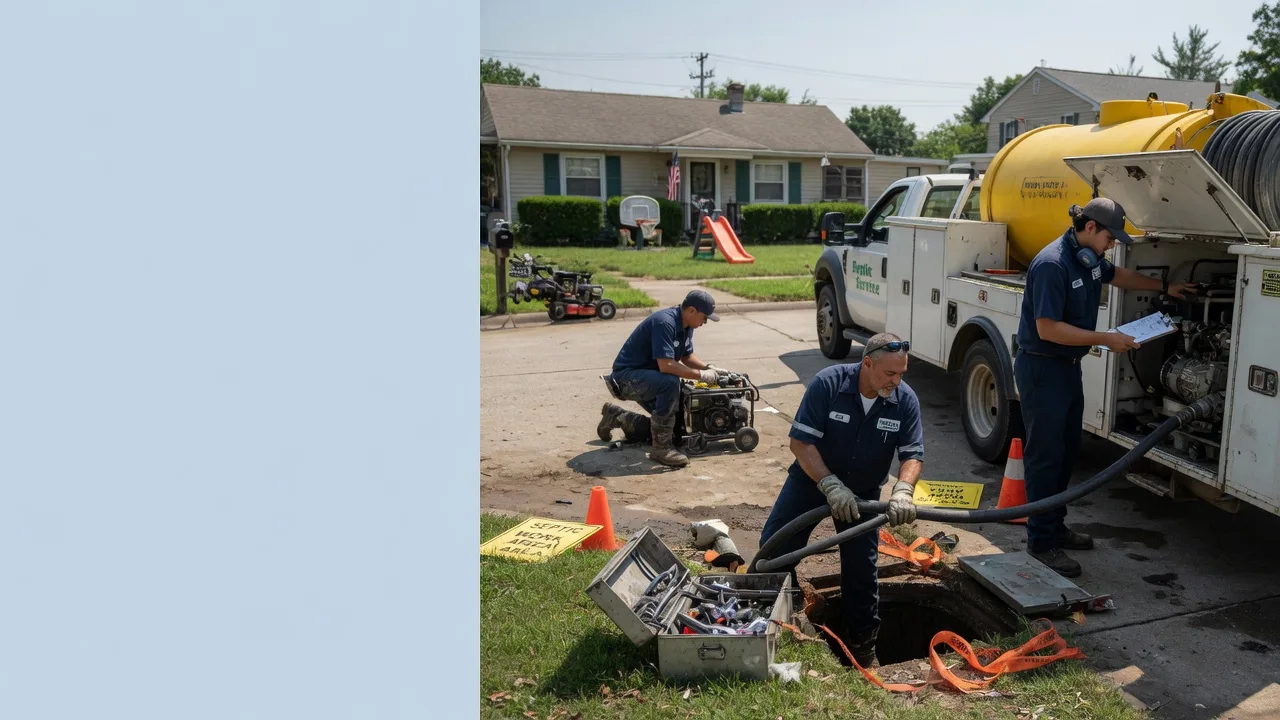Septic Tank Pumping in Pittstown, NJ near me